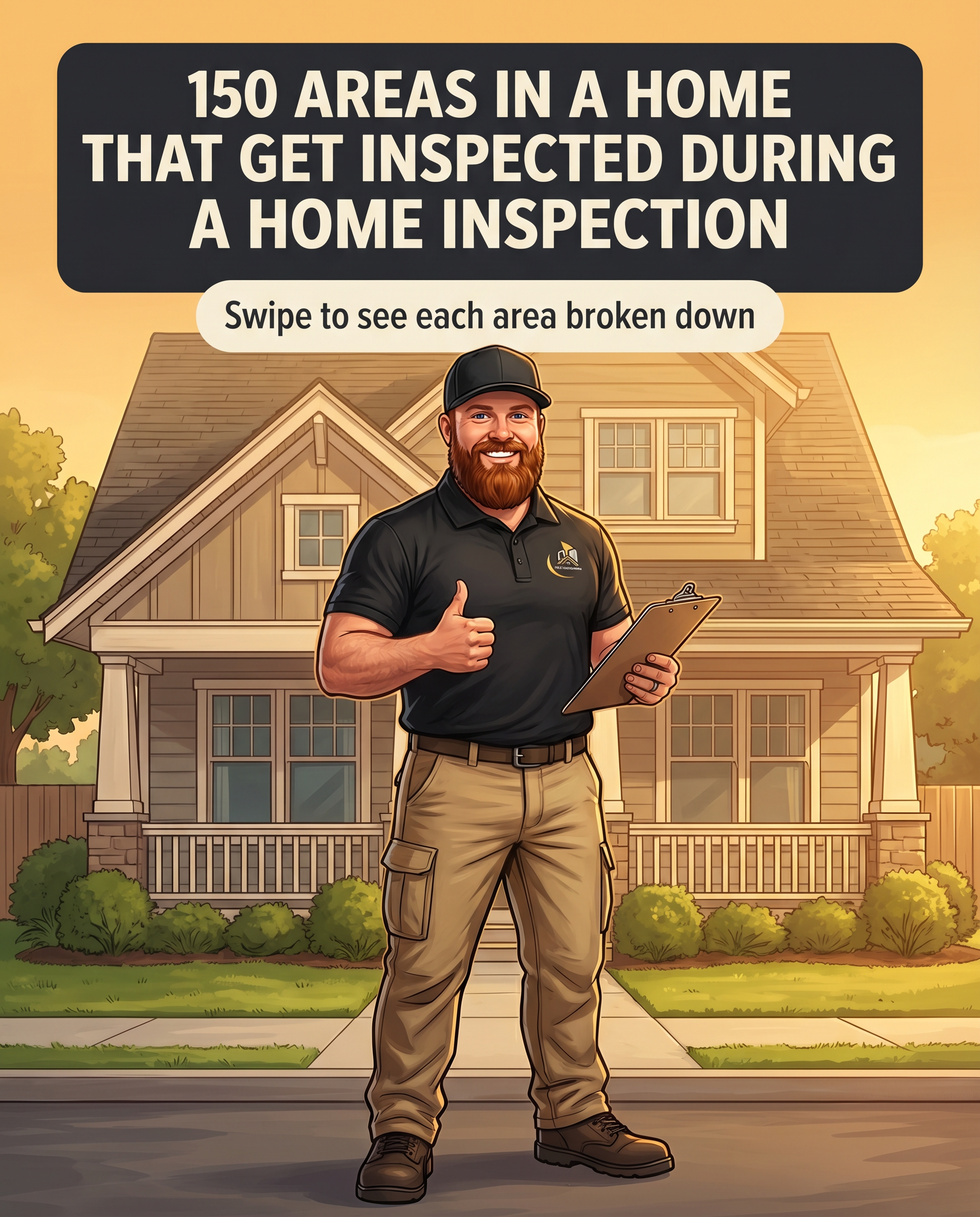 Comprehensive home inspection guide illustration