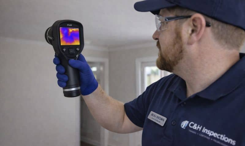 Expert thermal imaging inspection services in Utah — C&H Inspections
