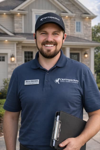 Beau Brown, owner and lead inspector at C&H Inspections in Utah